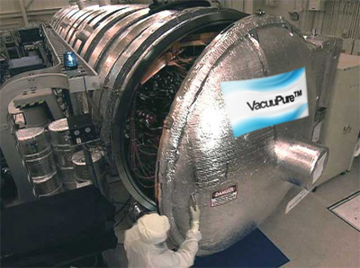 A picture of the product: the VacuuPure!