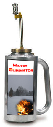 A picture of the product: the Winter Eliminator!